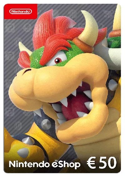 Nintendo eShop Gift Card 50 EUR - EU/EURO