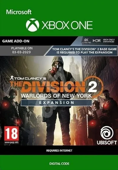 THE DIVISION 2 WARLORDS OF NEW YORK EXPANSION DLC🔑XBOX