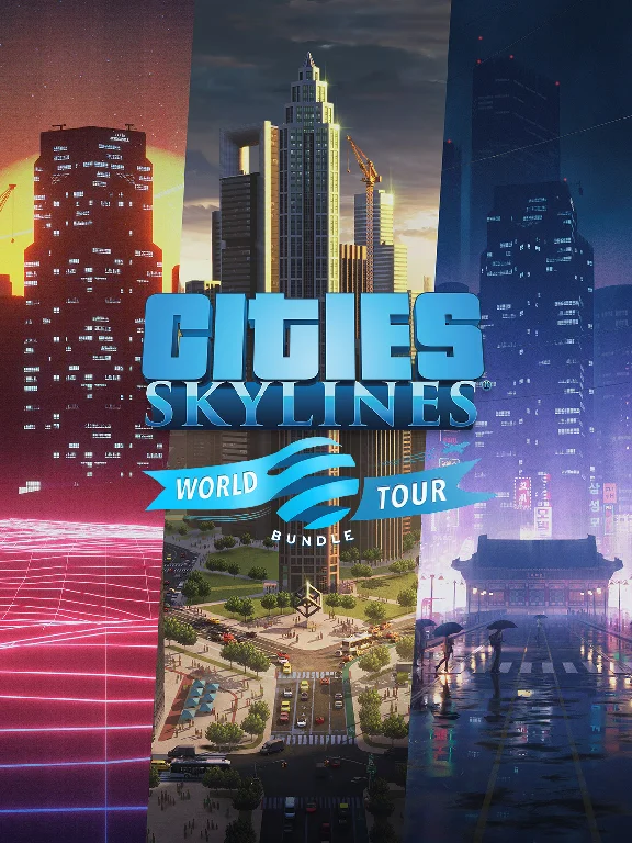 ✅❤️CITIES: SKYLINES - WORLD TOUR BUNDLE✅XBOX🔑 KEY❤️