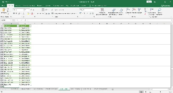 Excel for mass monitoring of the bond market.