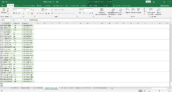 Excel for mass monitoring of the bond market.