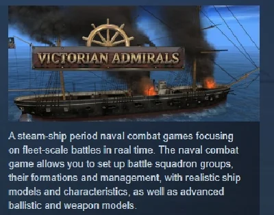 Victorian Admirals 💎STEAM KEY RU+CIS LICENSE