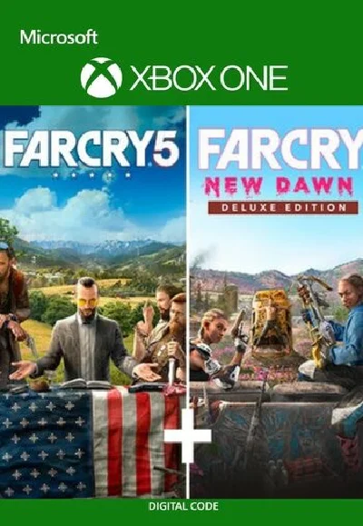 ✅❤️FAR CRY 5+FAR CRY NEW DAWN DELUXE❤️XBOX🔑KEY✅