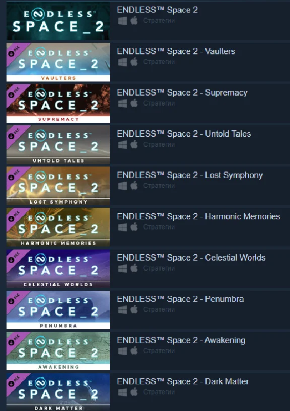 ENDLESS Space 2 Definitive Edition  STEAM KEY GLOBAL+🎁