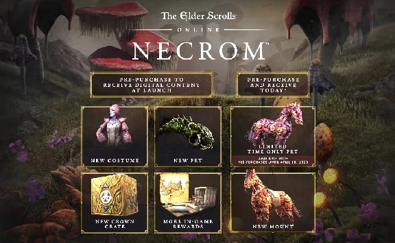 The Elder Scrolls Online: Necrom Upgrade (Bethesda KEY)