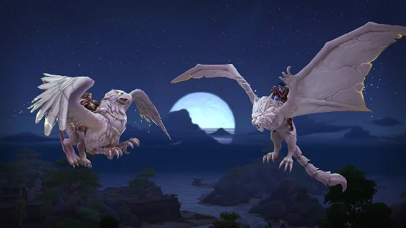 WoW 15th Anniversary Alabaster Mounts [US]