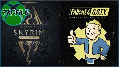 Skyrim Anniversary Edition + Fallout 4 G.O.T.Y Xbox One