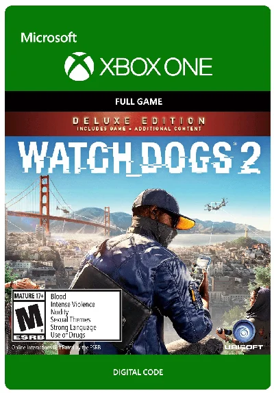 ✅❤️WATCH DOGS 2 DELUXE EDITION❤️XBOX ONE|XS🔑 KEY✅