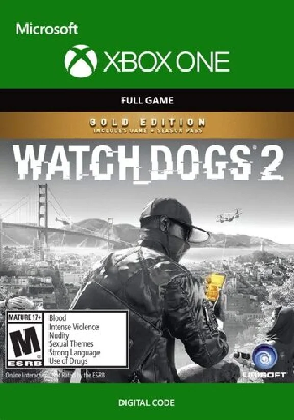 ✅❤️WATCH DOGS 2 - GOLD EDITION❤️XBOX🔑 KEY✅