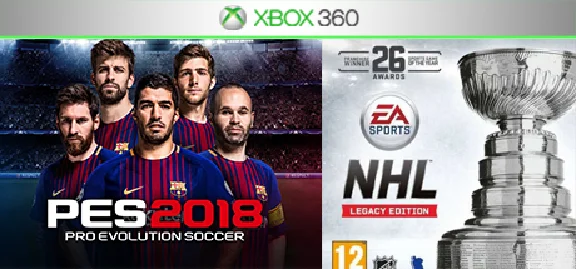 PES 18 | NHL Legacy ED ( Xbox 360 ) общий аккаунт