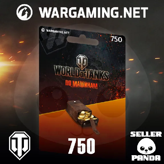 🎖️ WORLD OF TANKS 750 GOLD TEPA BONUS-CODE WOT