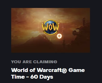 Time card World of Warcraft 60 days  (US/NA) 🔥