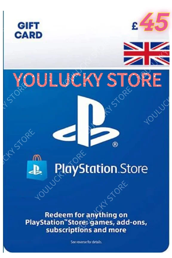 🕹️ PSN £45 (GBP) 💷UK💷 [Top-Up Wallet]