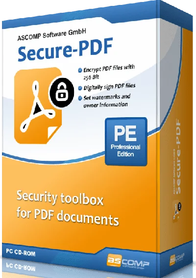 🔑 ASCOMP Secure-PDF Professional | License