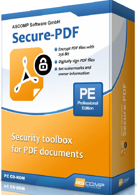 🔑 ASCOMP Secure-PDF Professional | License