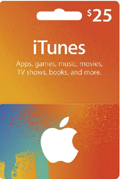 iTunes Gift Card & App Store $ 25 (USA)