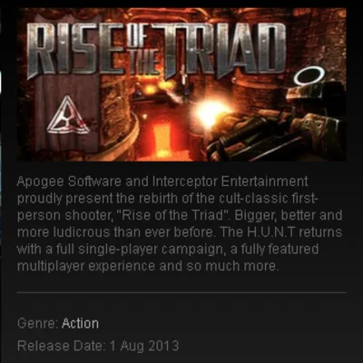 zzzz_Rise of the Triad Pre-Order - STEAM Gift / GLOBAL