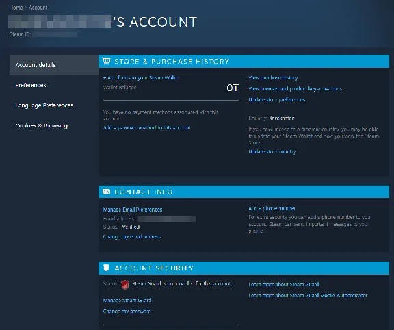 New Steam Account KZT (Trade Ready/maFiles/Full access)