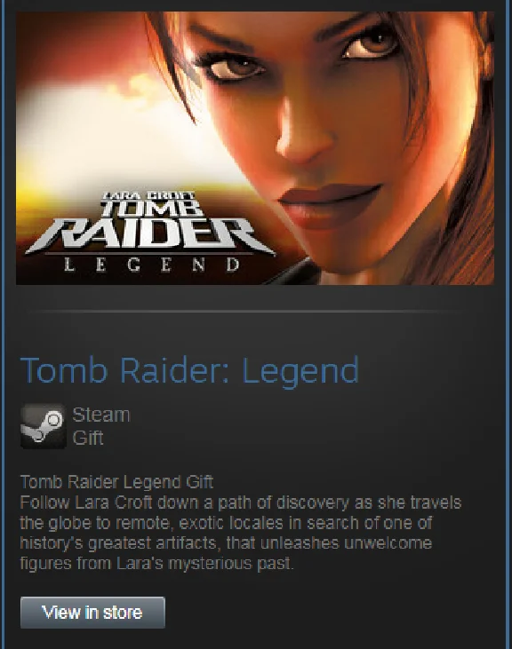 Tomb Raider: Legend (Steam Gift Region Free / ROW)