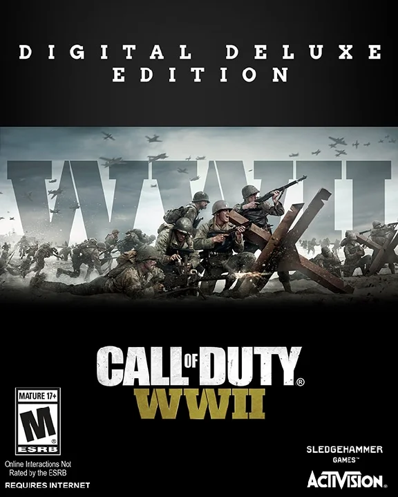🌍 Call of Duty: WWII - Digital Deluxe XBOX KEY 🔑