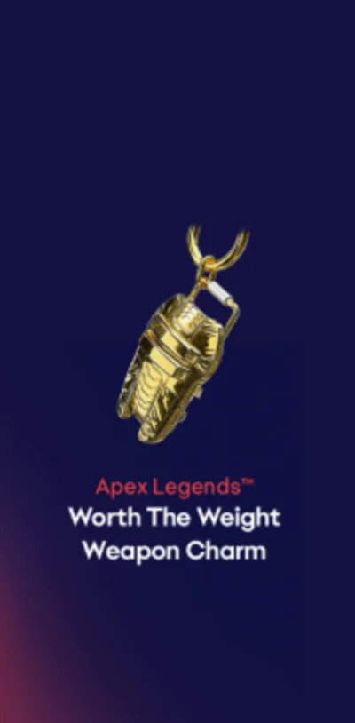 Apex Legends Worth the Weight Weapon Charm Xbox One X/S