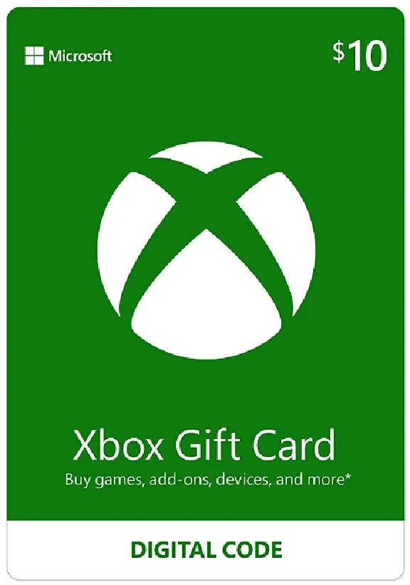 Xbox Microsoft Gift Card 10 $ USD USA + GIFT 🎁