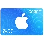🍏Подарочная карта Apple iTunes 3000 рублей ( RU ) + 🎁
