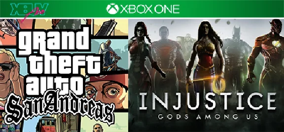 Injustice / GTA San Andreas | XBOX ONE & Series XS|rent