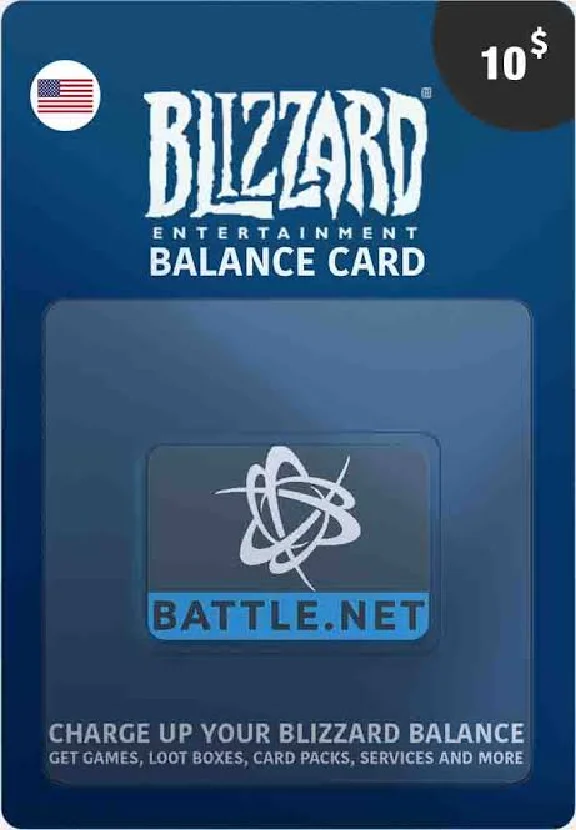 💎Blizzard BATTLE.NET 💎 PAYMENT CARD 10 USD✅