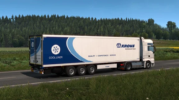 ⭐Euro Truck Simulator 2 - Krone Trailer Pack Steam Gift