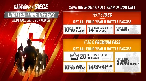 Tom Clancys Rainbow Six Siege Year 8 Pass Uplay