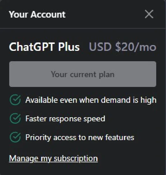 ✅ChatGPT 4 PLUS🔥PERSONAL ACCOUNT ✅FAST MAIL
