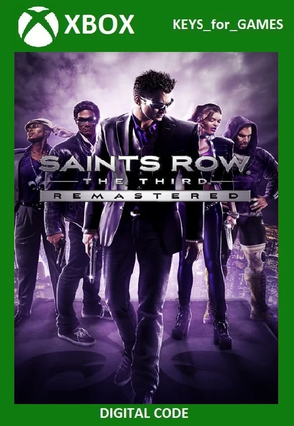 ✅🔑Saints Row The Third Remastered XBOX ONE/X|S🔑KEY