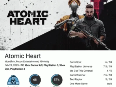 Слот на аккаунте🎮Atomic Heart для PS4 & PS5 🎮