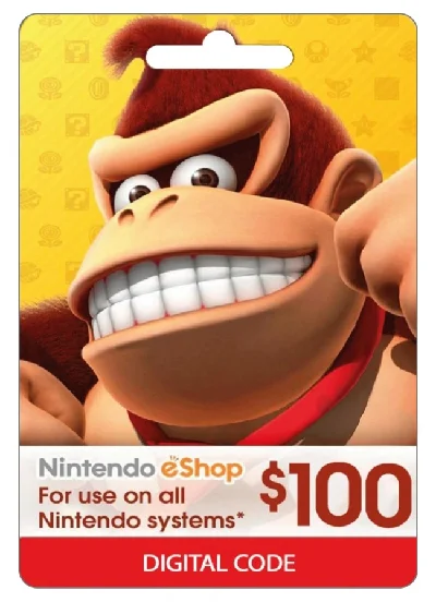 🔥 Nintendo EShop 100$ 🔥USA 🔥0% Commission 🔥