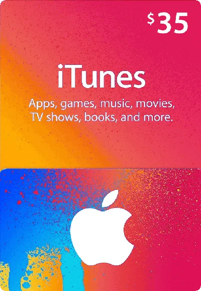 🔥ITUNES GIFT CARD 35$🔥USA🔥0% Комиссии🔥