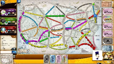 Ticket to Ride ключ Весь Мир РФ Россия стим RU/CIS СНГ
