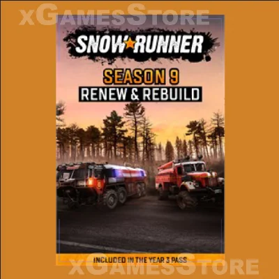 🔑SnowRunner Season 9 Renew & Rebuild XBOX ONE/SERIES🔑