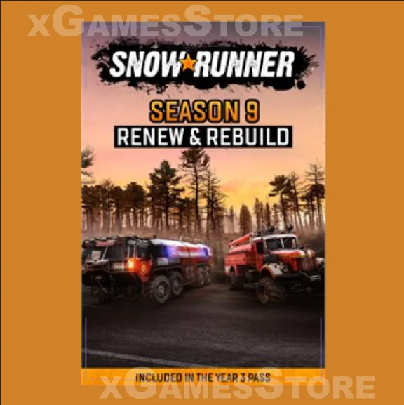 🔑SnowRunner Season 9 Renew & Rebuild XBOX ONE/SERIES🔑