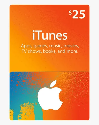 🍏 iTunes & App Store Gift Card 25$ (USA🇺🇸)[No fees]