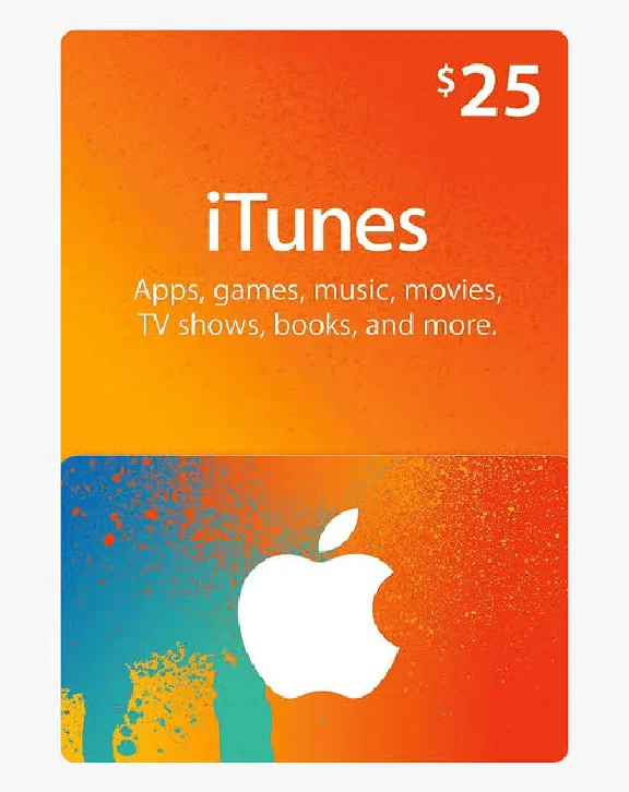 🍏 iTunes & App Store Gift Card 25$ (USA🇺🇸)[No fees]