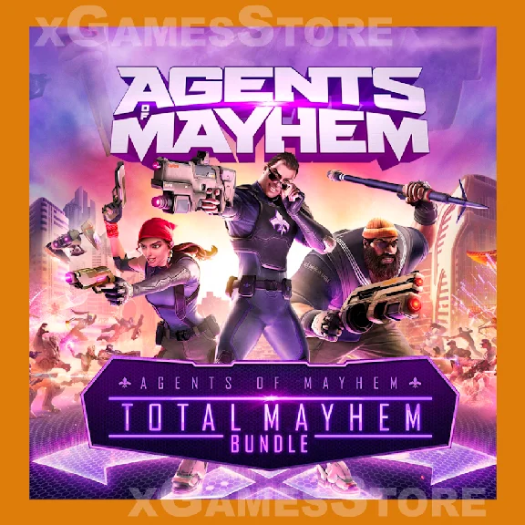 🔑Agents of Mayhem - Total Mayhem Bundle XBOX🔑KEY🌎