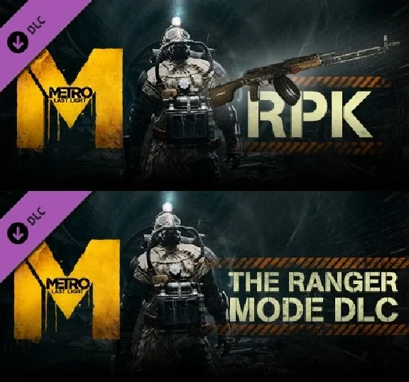 Metro: Last Light - RPK + Ranger Mode (2xSteam Gifts)