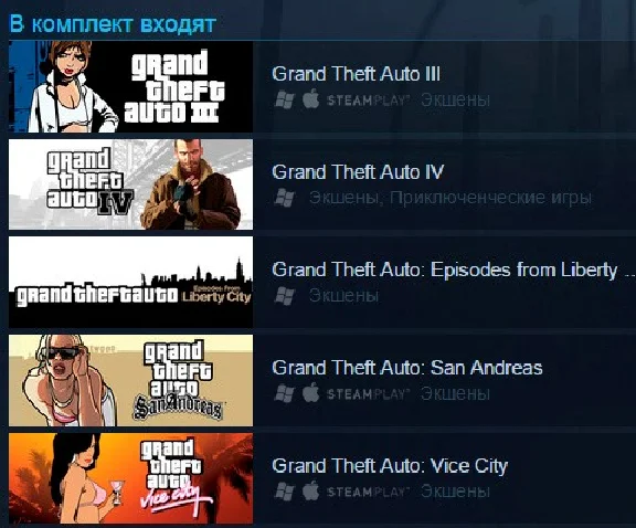GTA Collection 🚀 STEAM Gift RU/CIS 🚀