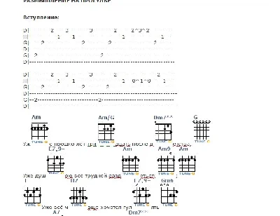 Rebounds songs in tune Onen-G chords guitar