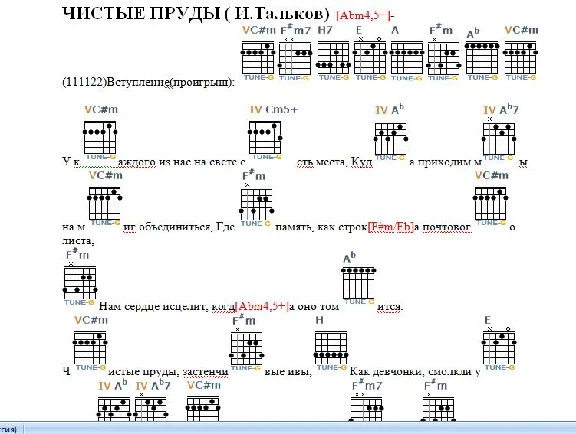 Rebounds songs in tune Onen-G chords guitar