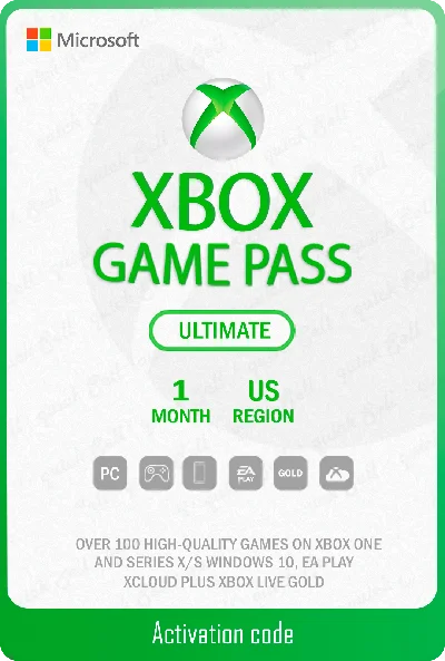 🔑Xbox Game Pass ULTIMATE 1 Месяц US Trial🚀+🎁