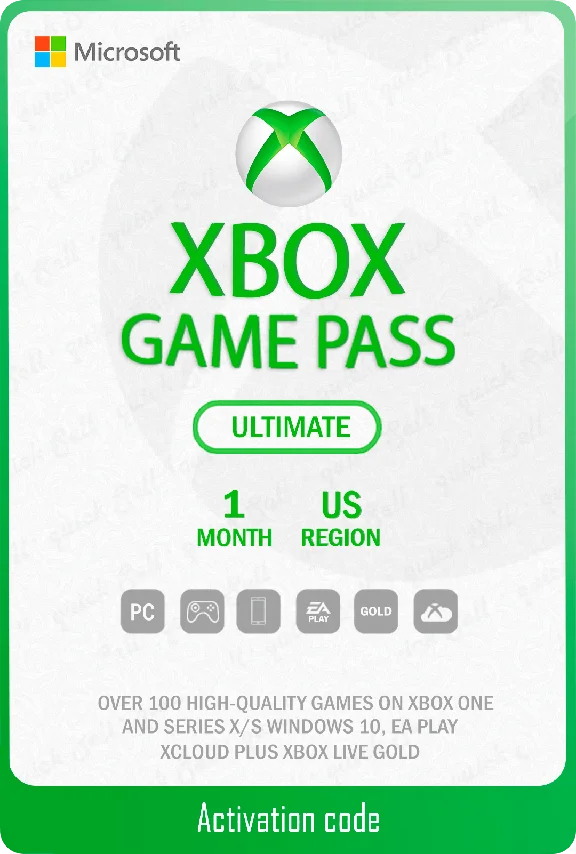 🔑Xbox Game Pass ULTIMATE 1 Месяц US Trial🚀+🎁