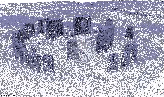 Стоунхендж, 3D-модель