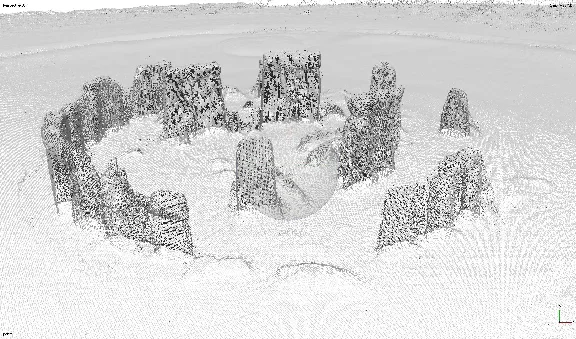 Стоунхендж, 3D-модель
